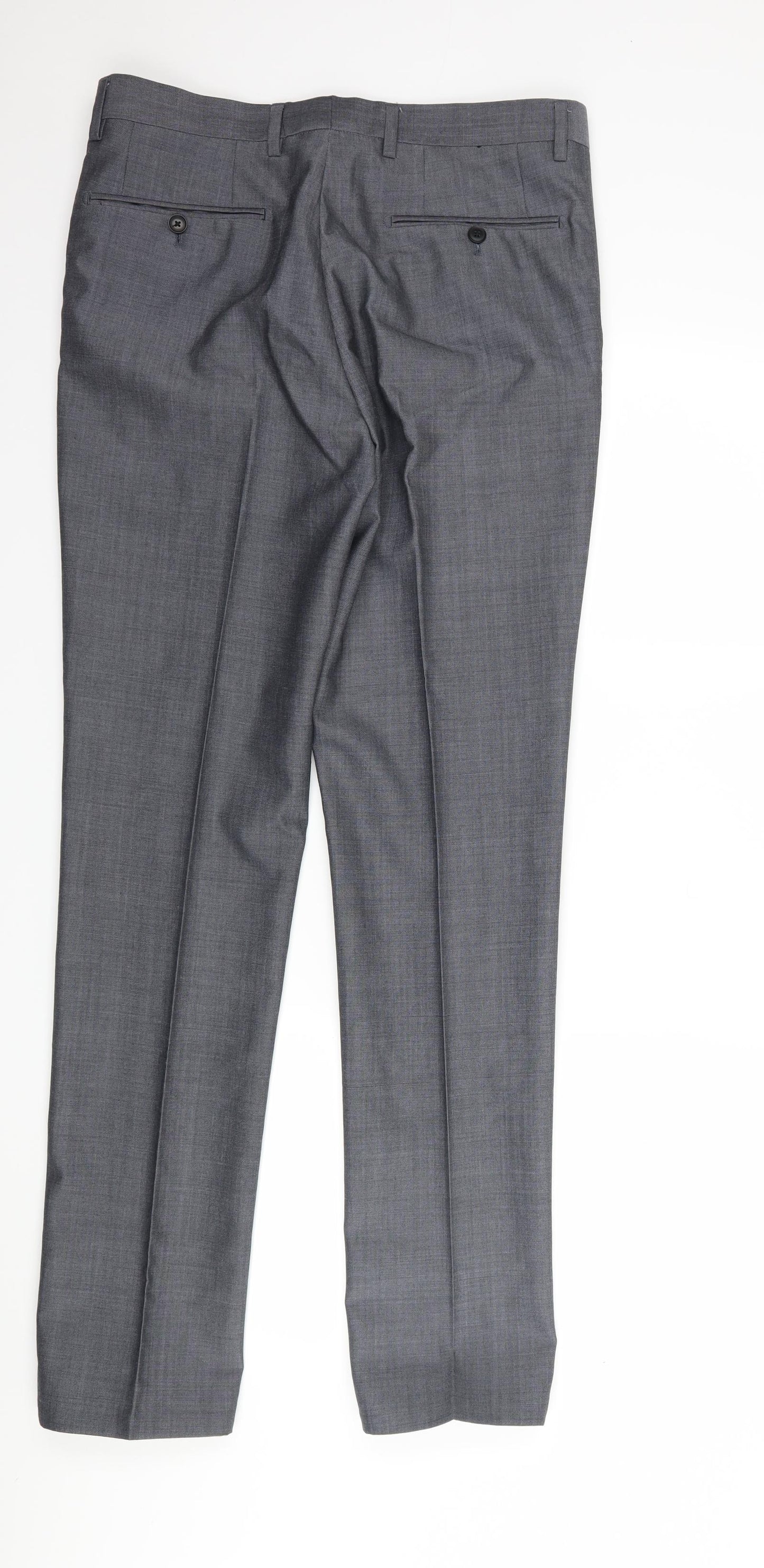 NEXT Mens Grey   Trousers  Size 32 L33 in