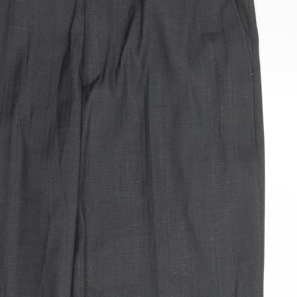 Marks and Spencer Mens Grey   Trousers  Size 35 L28 in