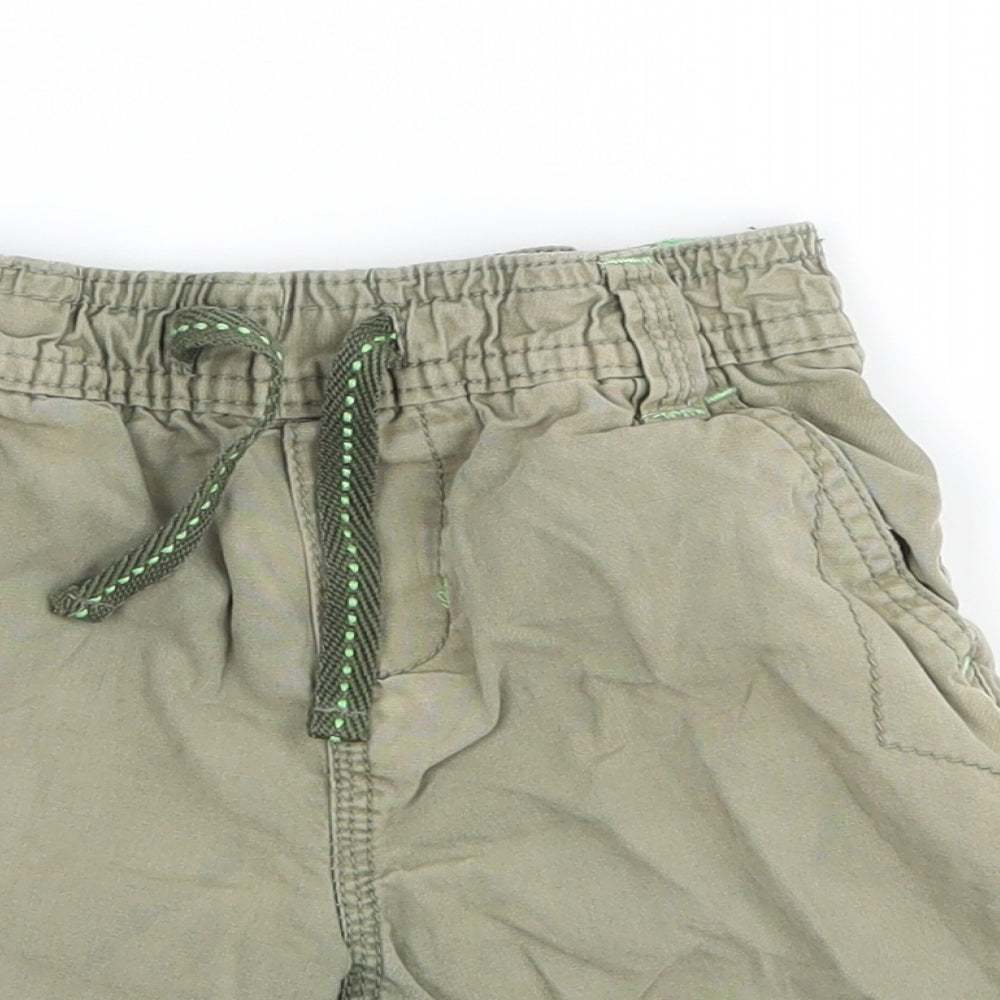 Rebel Boys Green   Cargo Shorts Size 2-3 Years