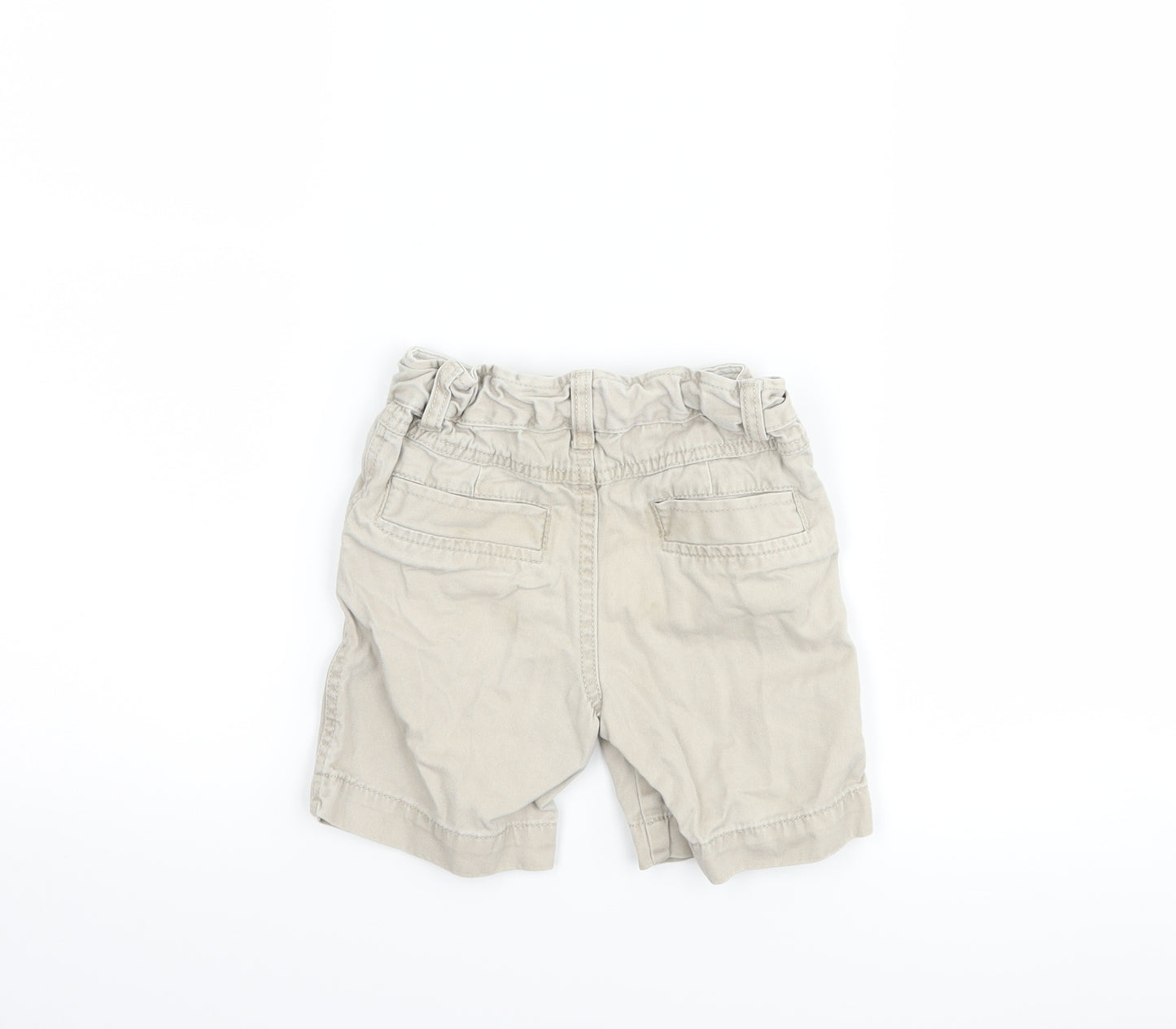 Marks and Spencer Boys Beige   Cropped Jeans Size 18-24 Months