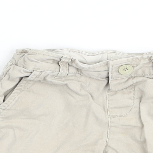 Marks and Spencer Boys Beige   Cropped Jeans Size 18-24 Months