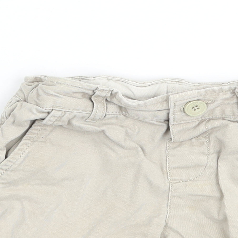 Marks and Spencer Boys Beige   Cropped Jeans Size 18-24 Months