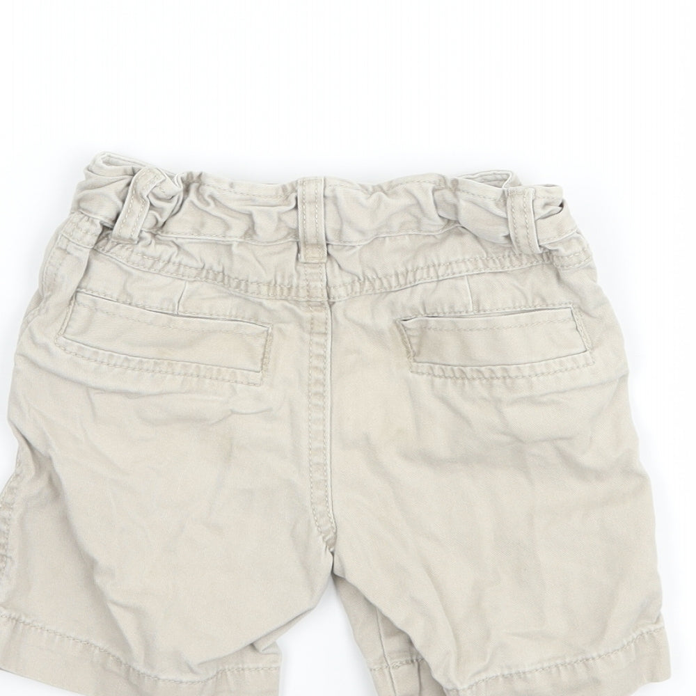 Marks and Spencer Boys Beige   Cropped Jeans Size 18-24 Months
