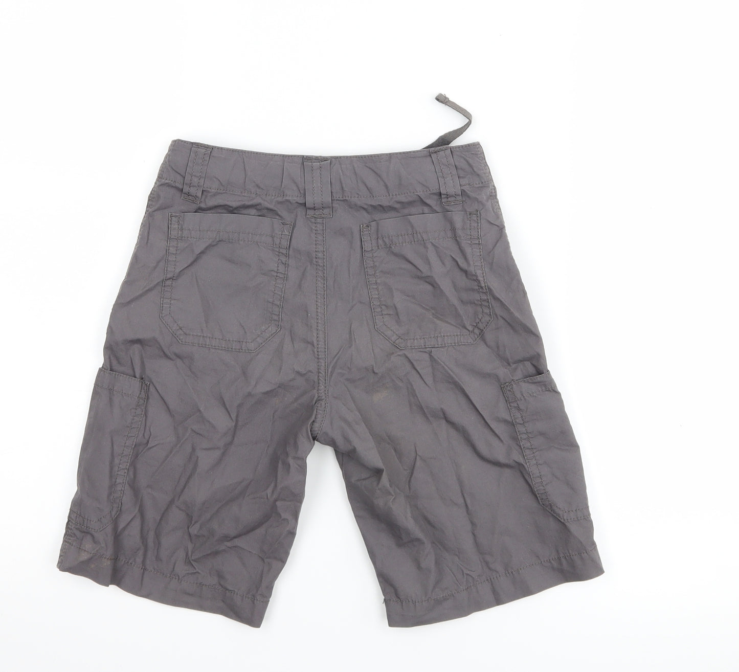Red Herring Boys Grey   Cargo Shorts Size 5 Years