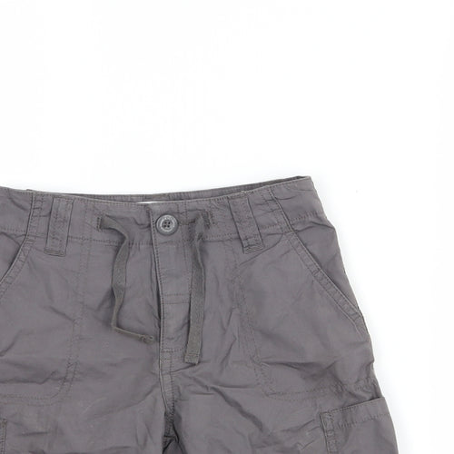 Red Herring Boys Grey   Cargo Shorts Size 5 Years
