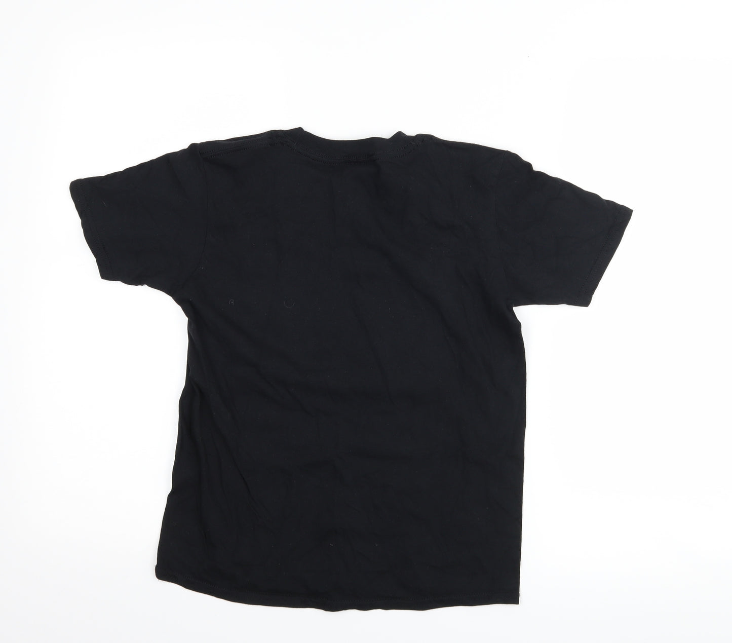 Gildan Boys Black   Basic T-Shirt Size L  - kids collective