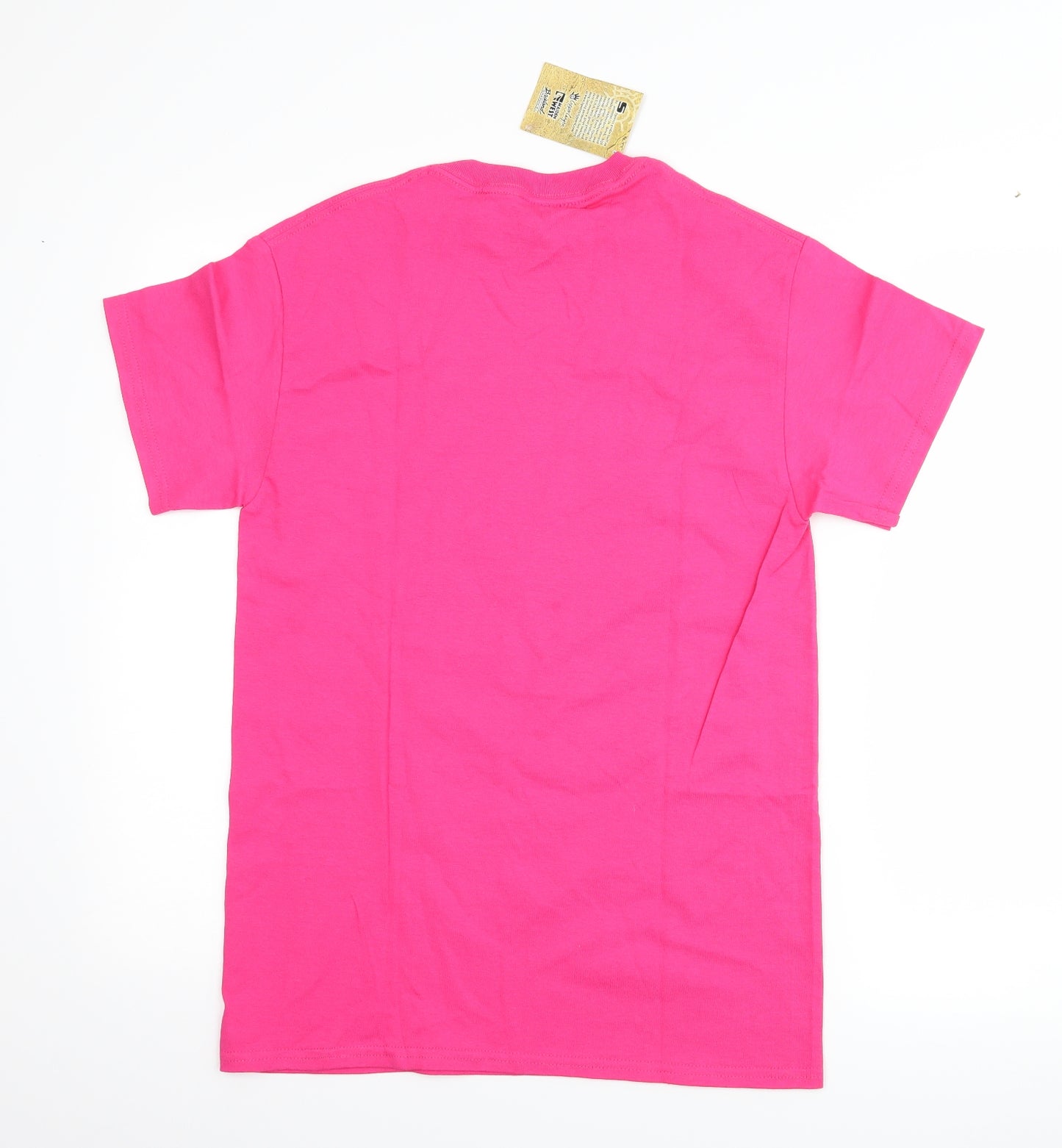 Sportex apparel Womens Pink   Basic T-Shirt Size S  - santa fe