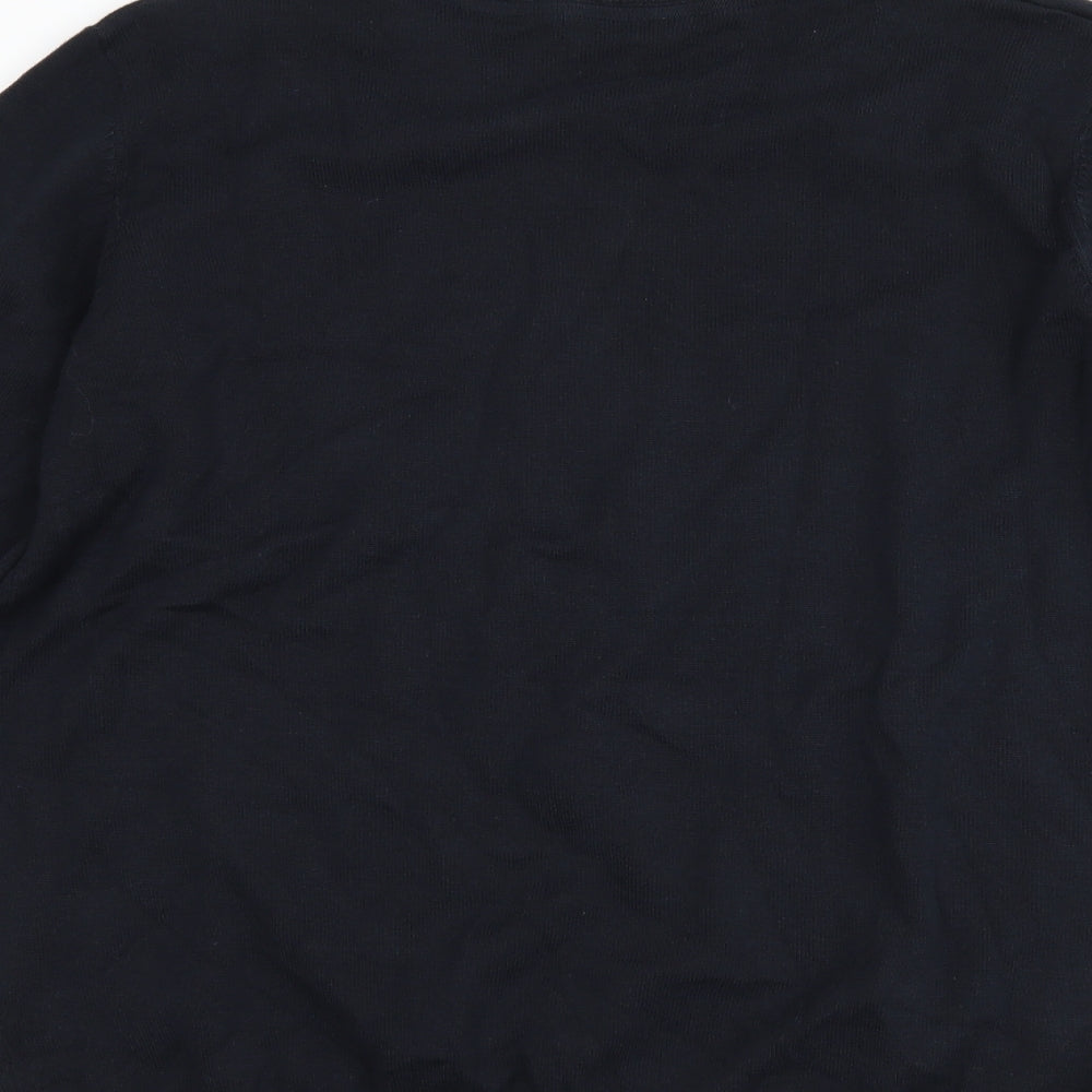 Marks and Spencer Boys Black   Pullover Jumper Size 14-15 Years  - School Wear