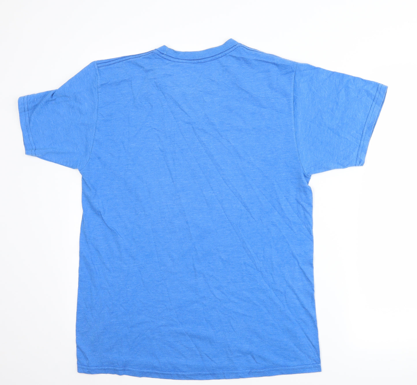 Rusty Mens Blue    T-Shirt Size M  - graphic