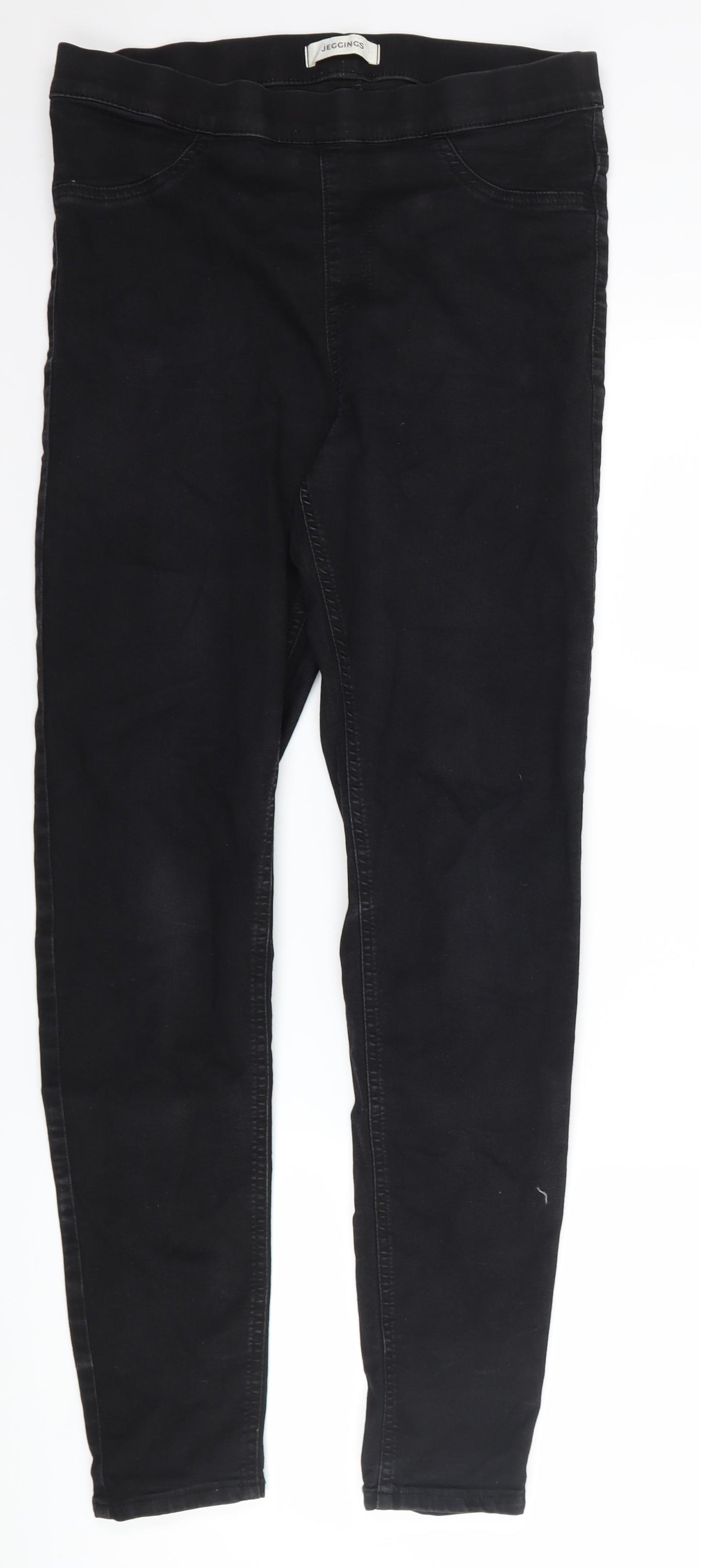 Marks and Spencer Womens Black  Denim Jegging Jeans Size 12 L27 in