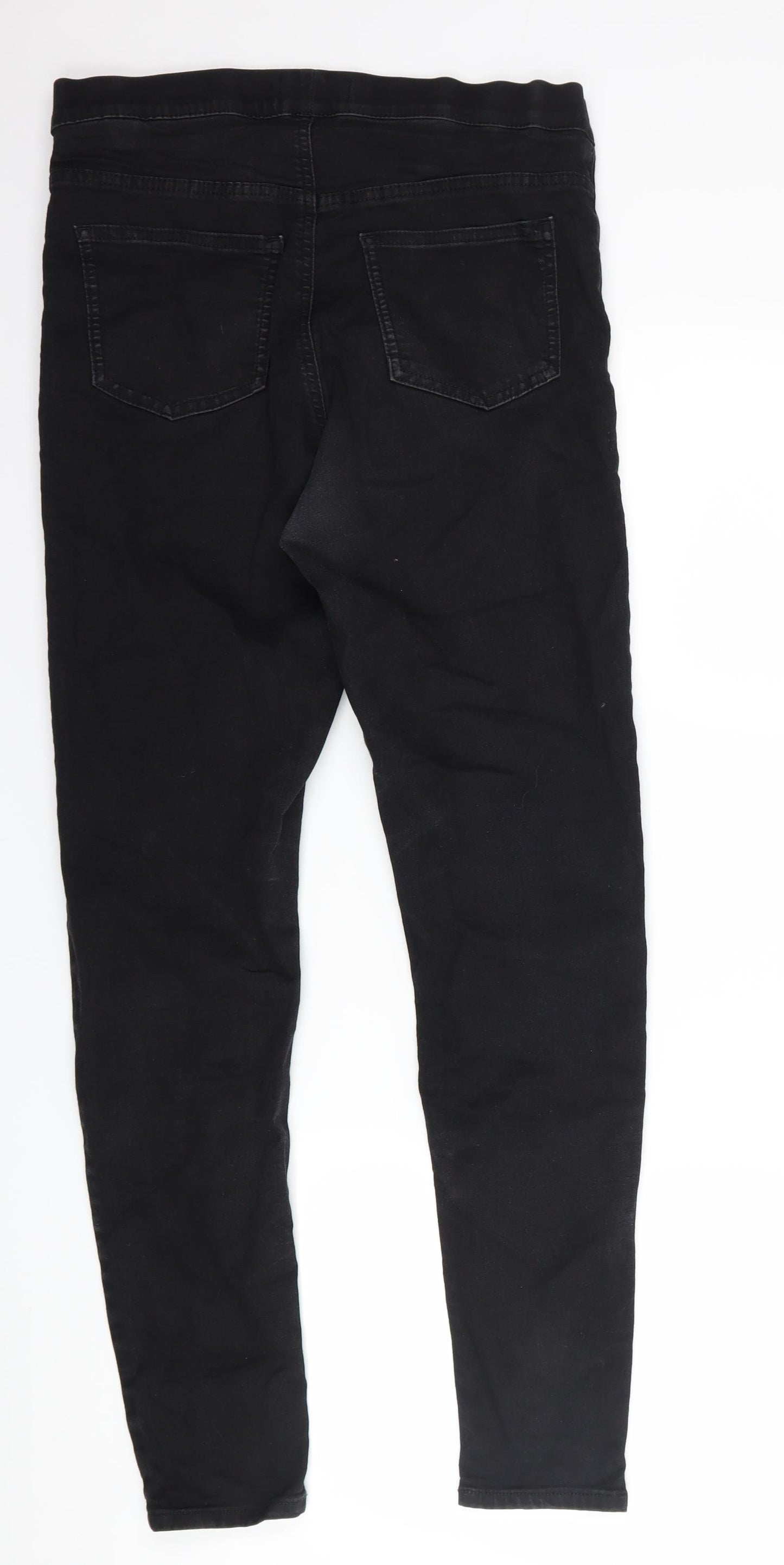 Marks and Spencer Womens Black  Denim Jegging Jeans Size 12 L27 in