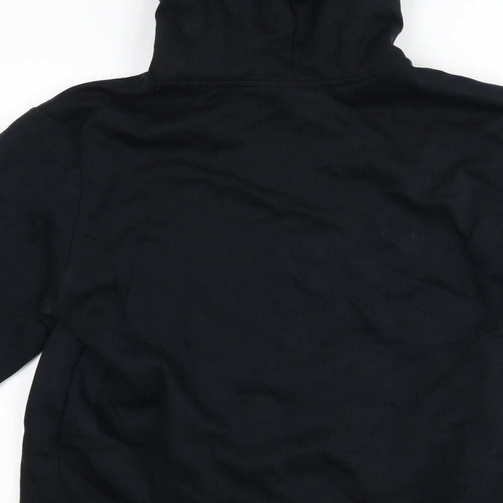 PUMA Mens Black   Pullover Hoodie Size L