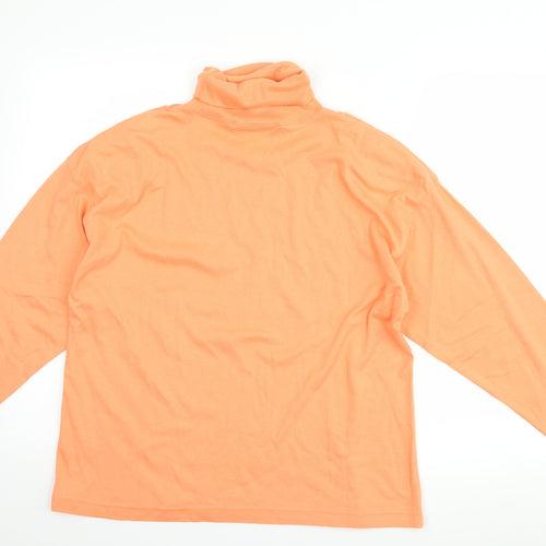 Principles Womens Orange   Pullover Sweatshirt Size 12