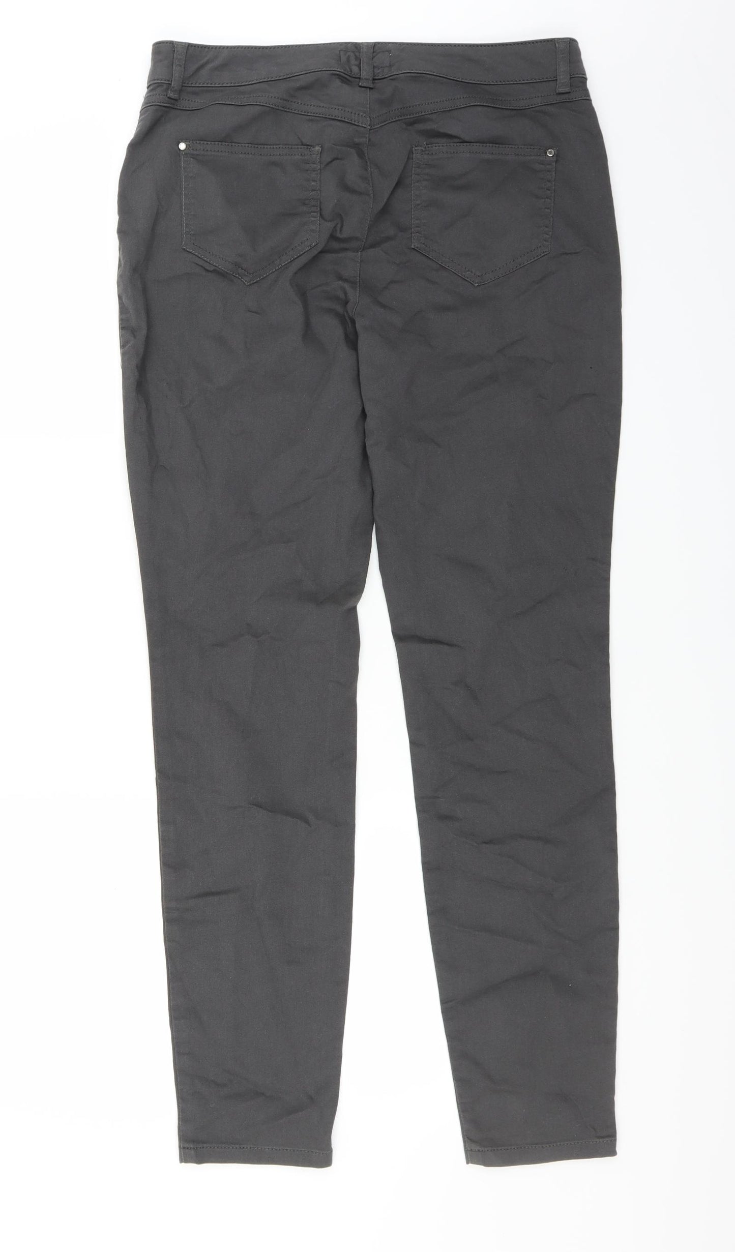 Monsoon Womens Grey   Skinny Jeans Size 14 L30 in