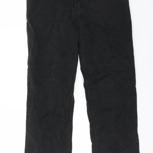 Matinee Mens Black Striped  Straight Jeans Size 30 in L28 in