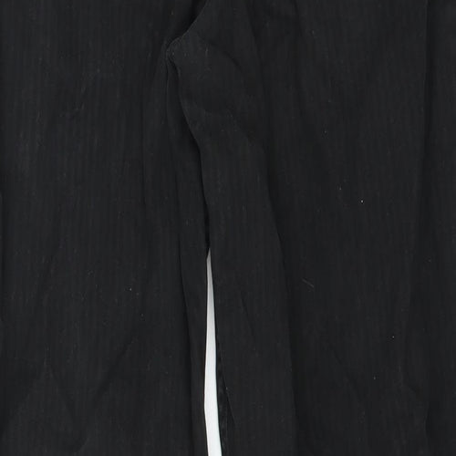 Matinee Mens Black Striped  Straight Jeans Size 30 in L28 in
