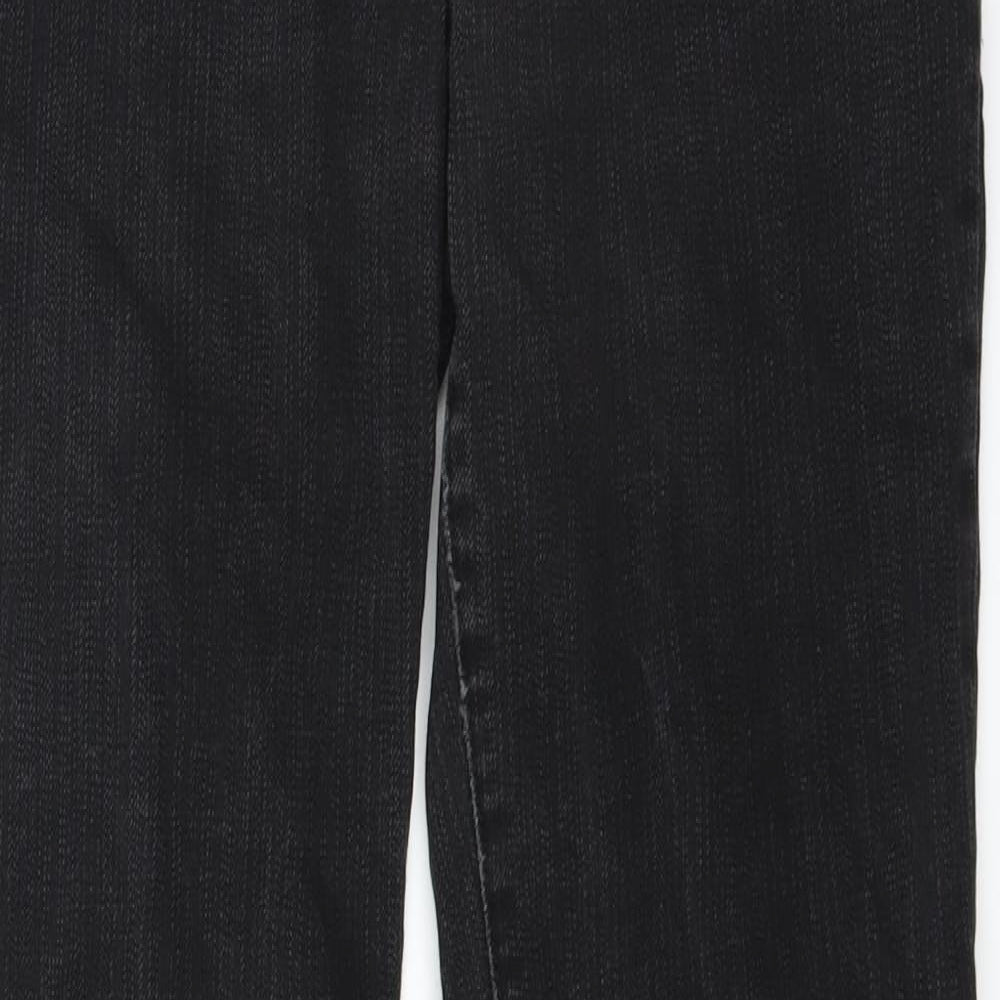 River Island Womens Black   Straight Jeans Size 12 L31 in