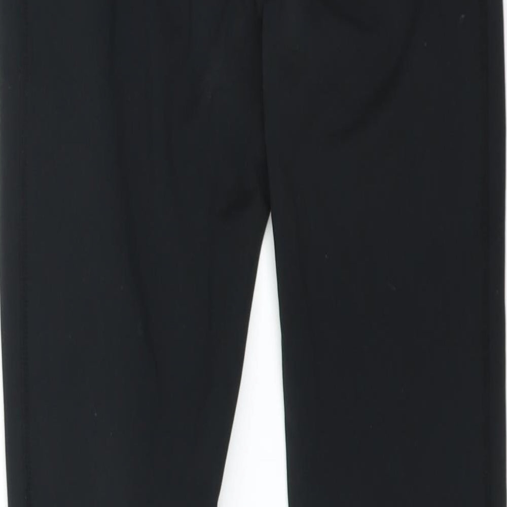 USA Pro Womens Black   Compression Leggings Size 12 L25 in