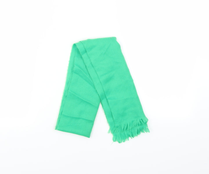 Preworn Unisex Green Scarf