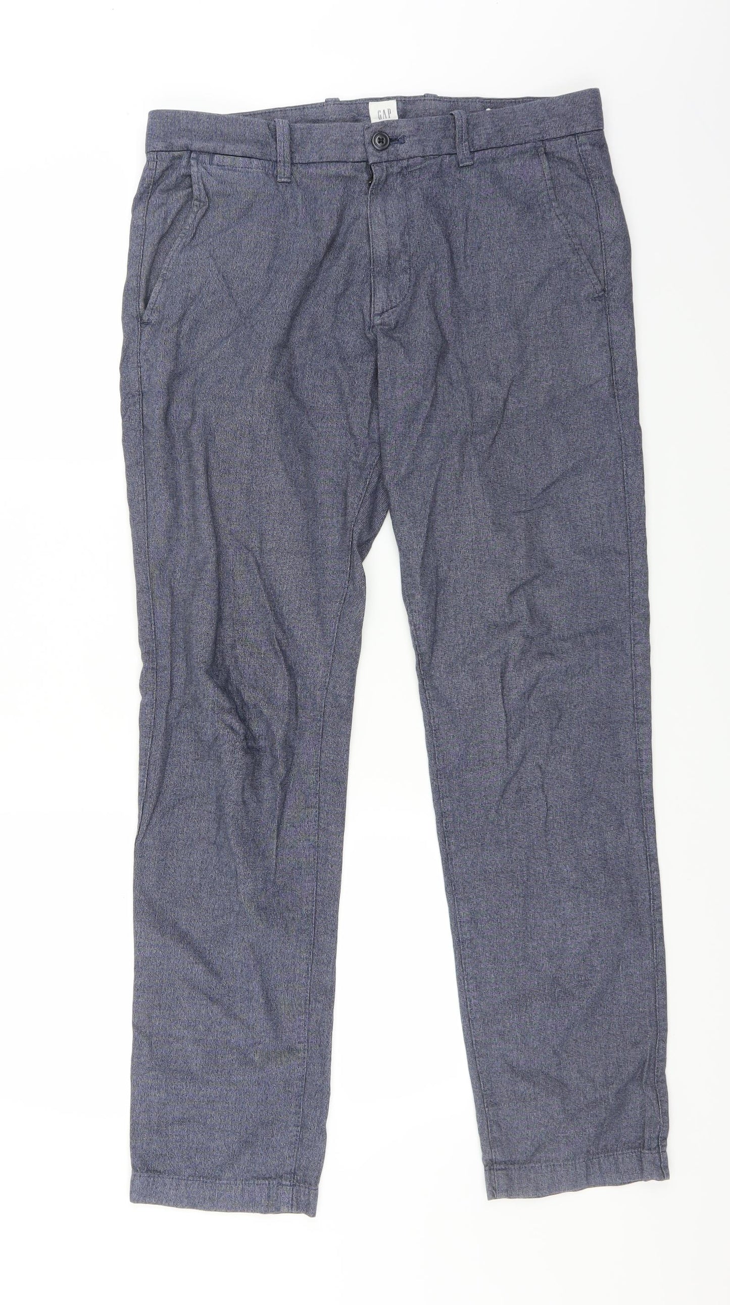 Gap Mens Blue   Trousers  Size 32 in L32 in
