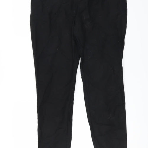 NEXT Womens Black   Trousers  Size 16 L28 in