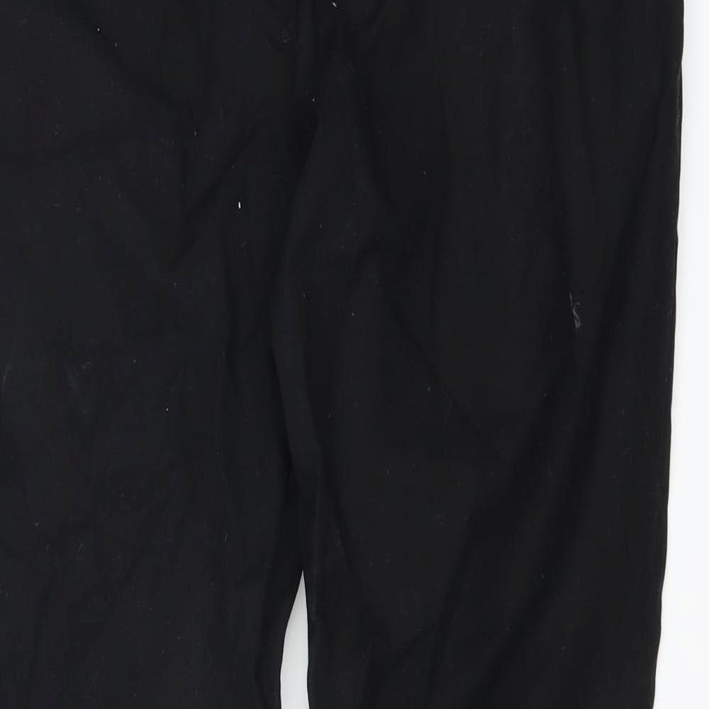 NEXT Womens Black   Trousers  Size 16 L28 in
