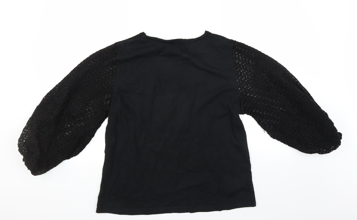 Dorothy Perkins Womens Black   Basic Blouse Size 14