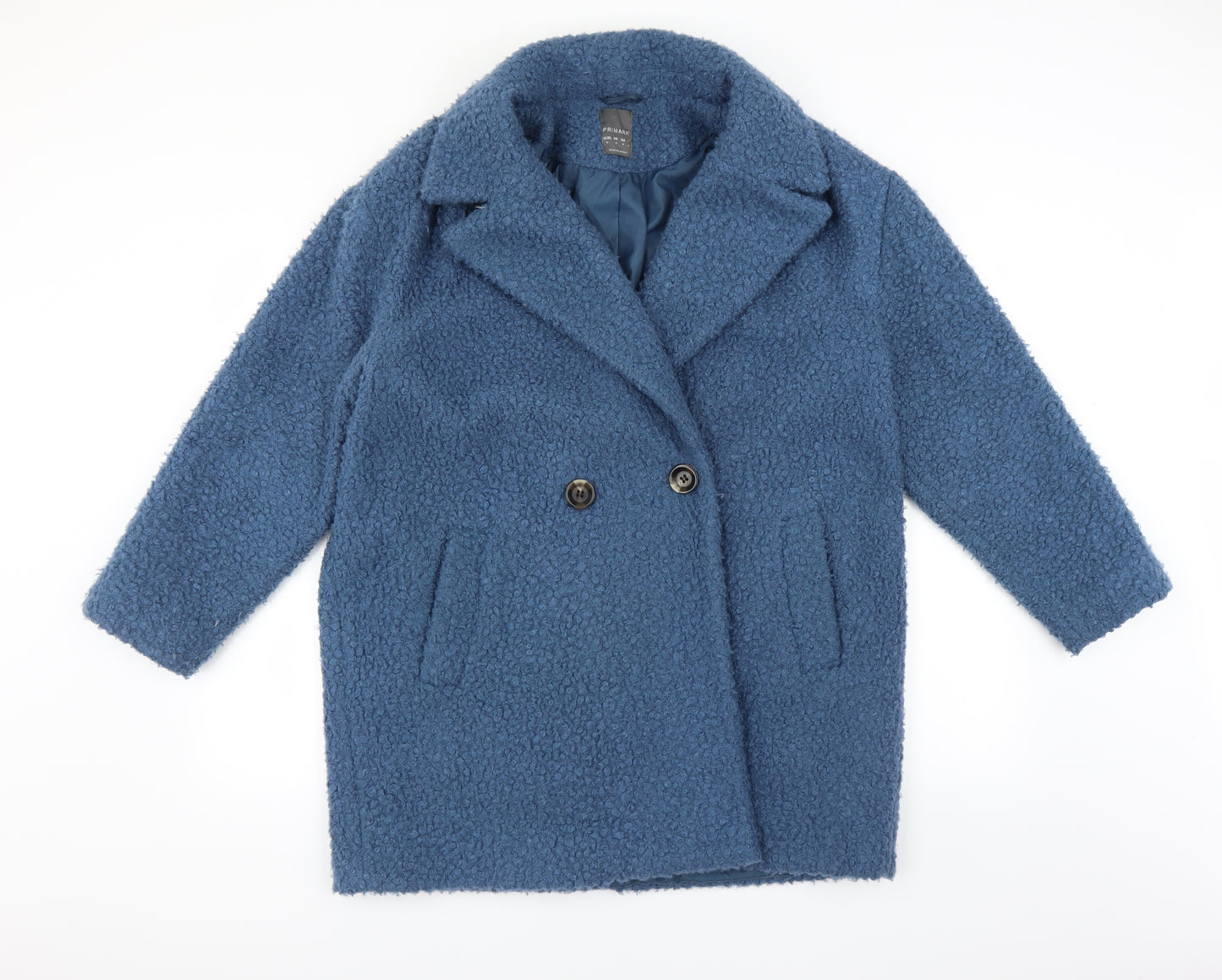 Primark Womens Blue   Jacket Coat Size 14