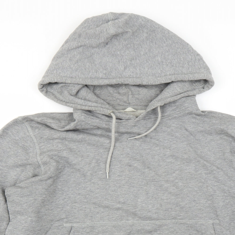 Arket Mens Grey   Pullover Hoodie Size M
