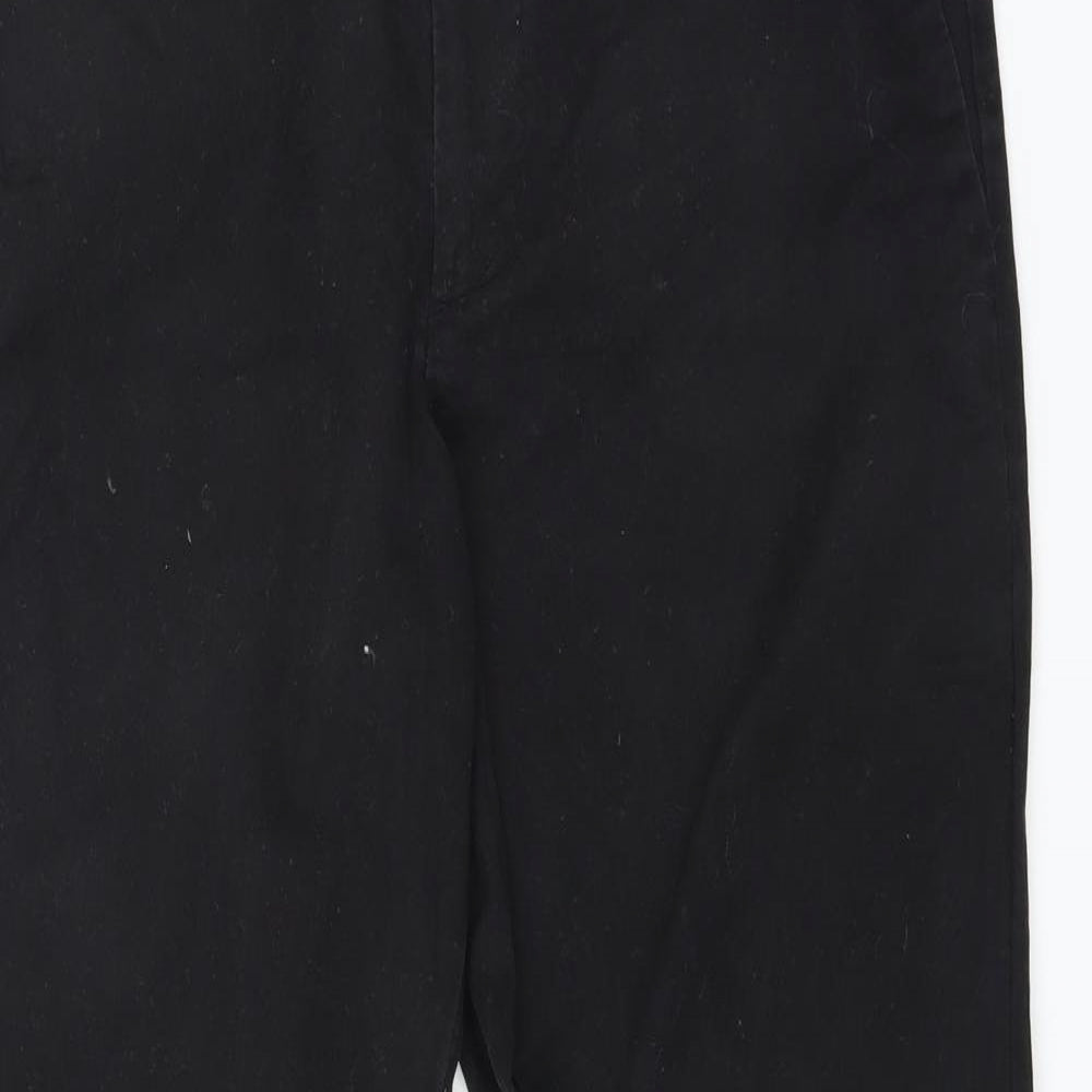 Uniqlo Mens Black   Chino Trousers Size 32 in L34 in