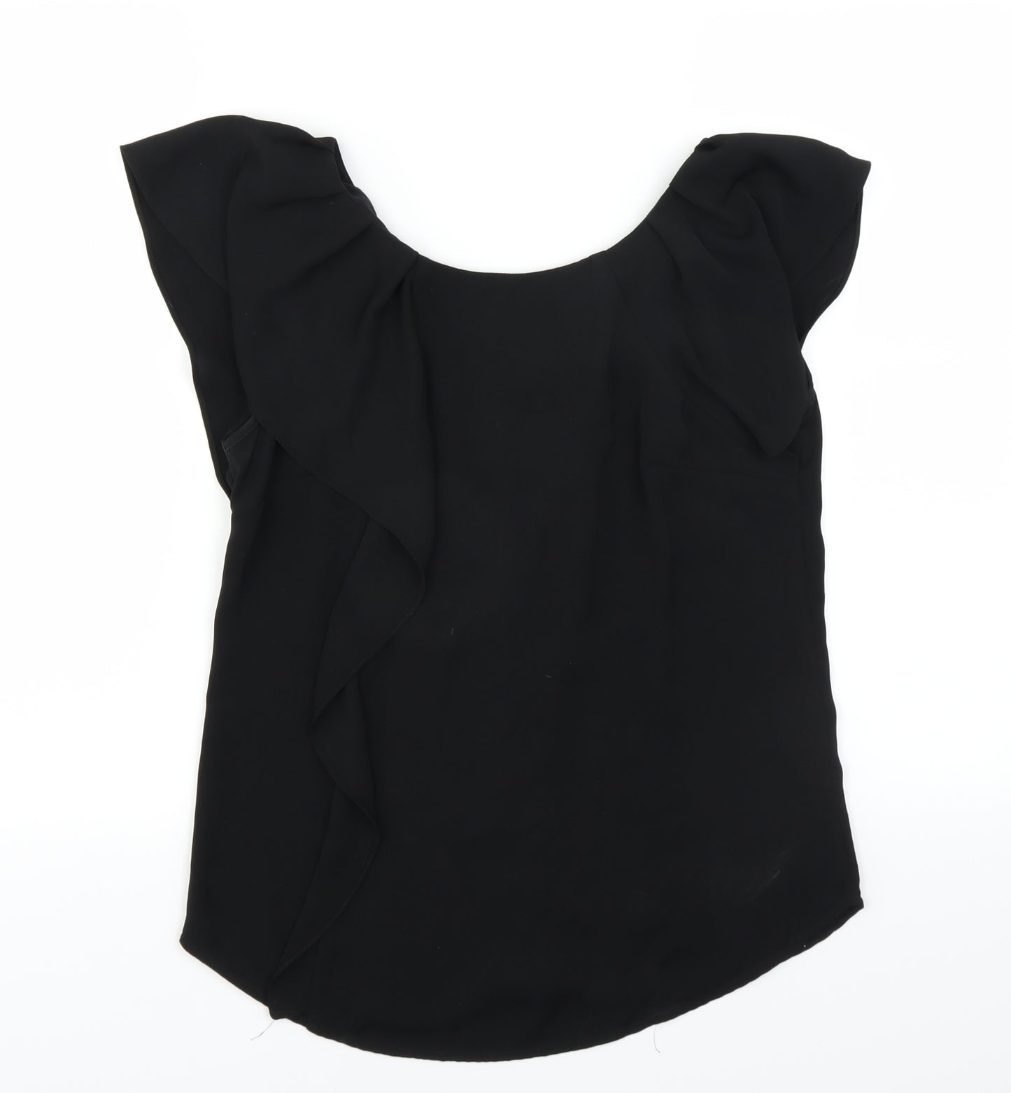 Warehouse Womens Black   Basic Blouse Size 10
