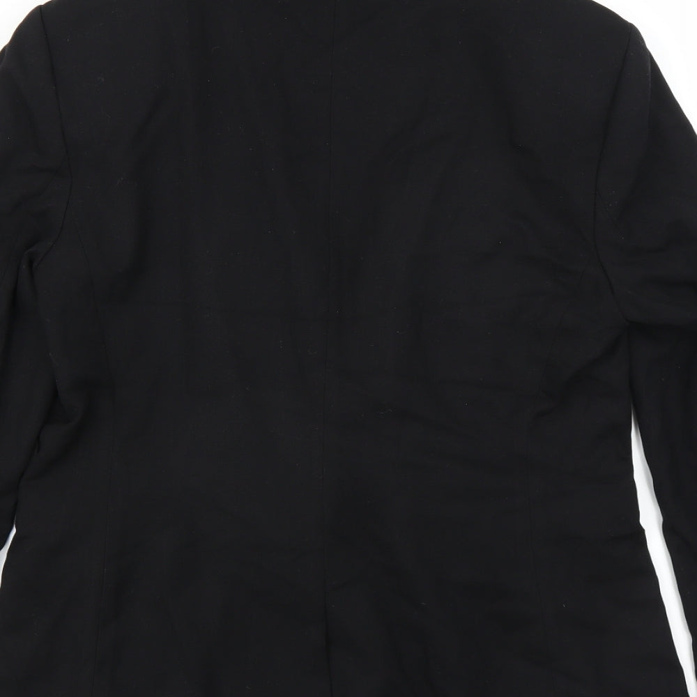 H&M Womens Black   Jacket Suit Jacket Size 14