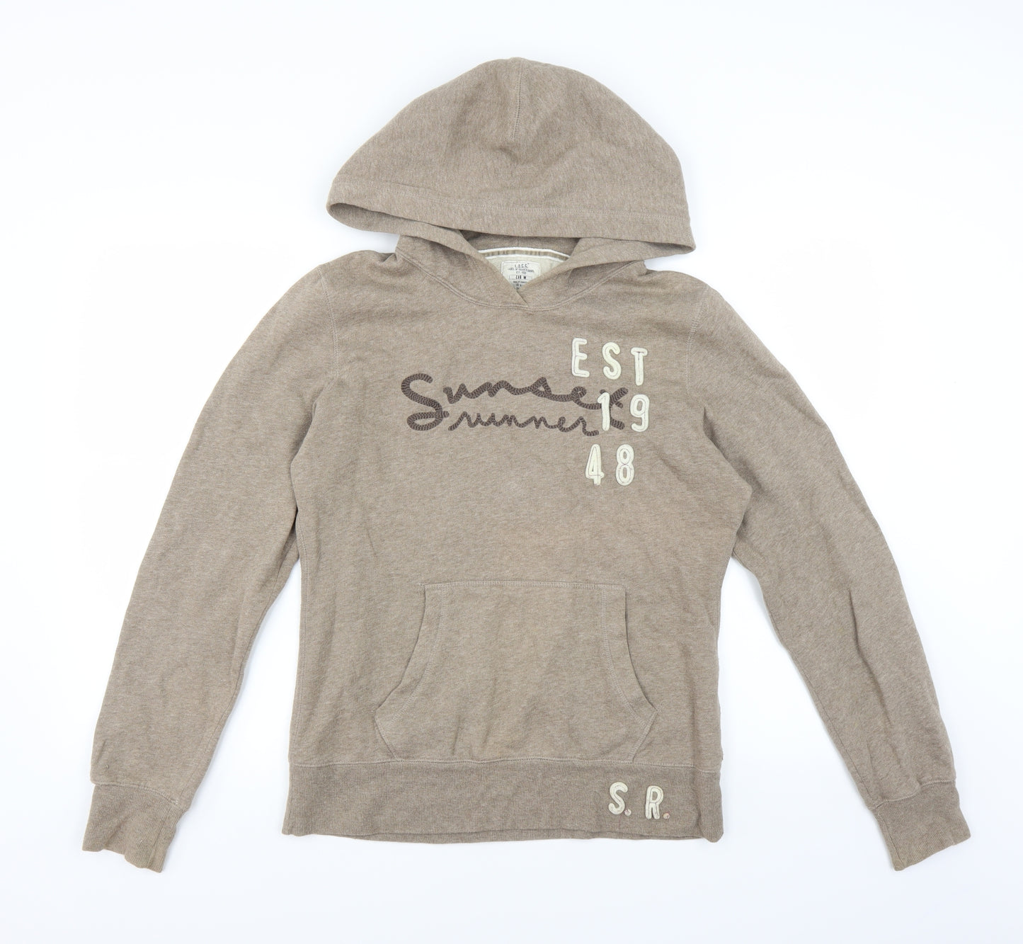 H&M Womens Brown   Pullover Hoodie Size M
