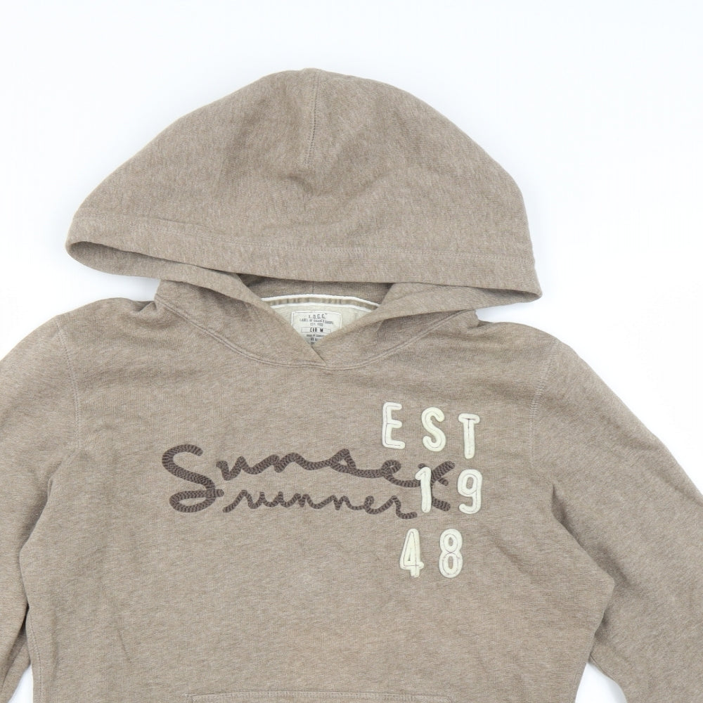H&M Womens Brown   Pullover Hoodie Size M
