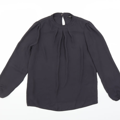 Dorothy Perkins Womens Purple   Basic Blouse Size 12