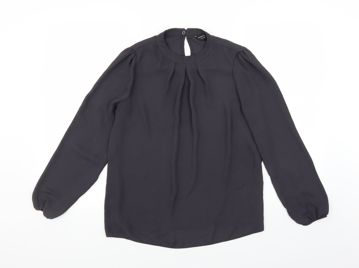 Dorothy Perkins Womens Purple   Basic Blouse Size 12