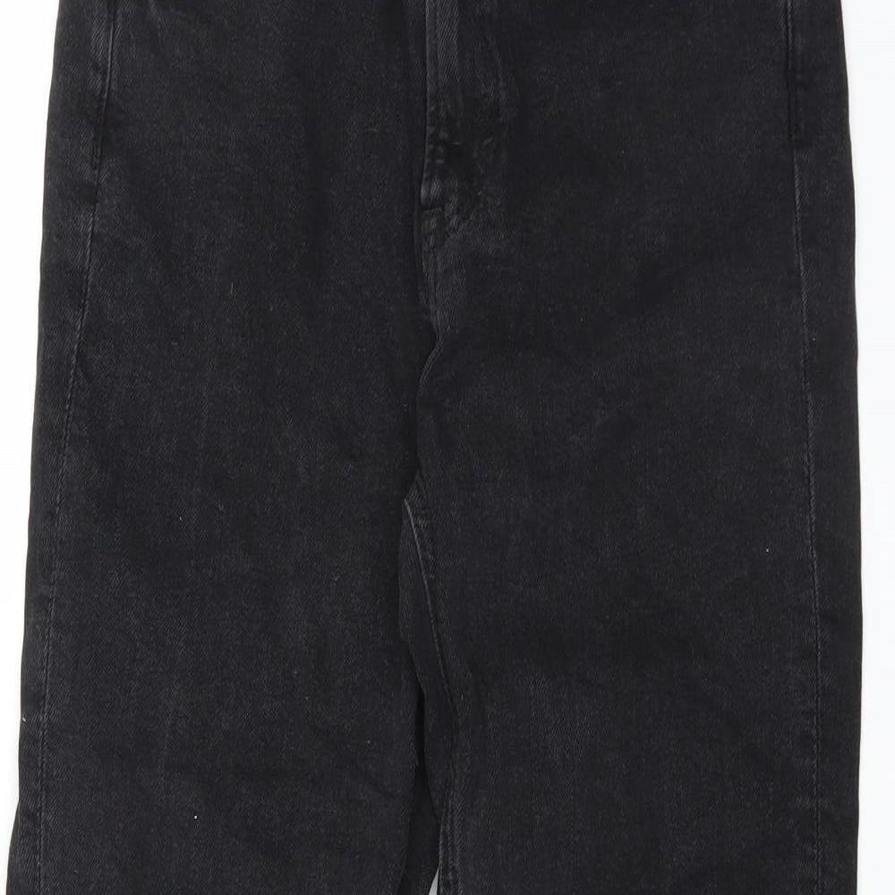 H&M Womens Grey   Straight Jeans Size 10 L27 in