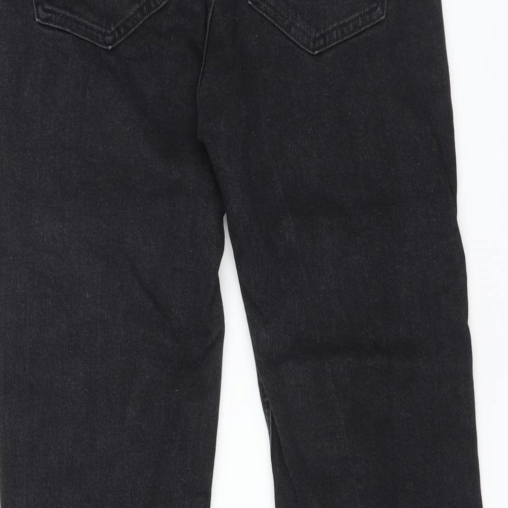 H&M Womens Grey   Straight Jeans Size 10 L27 in