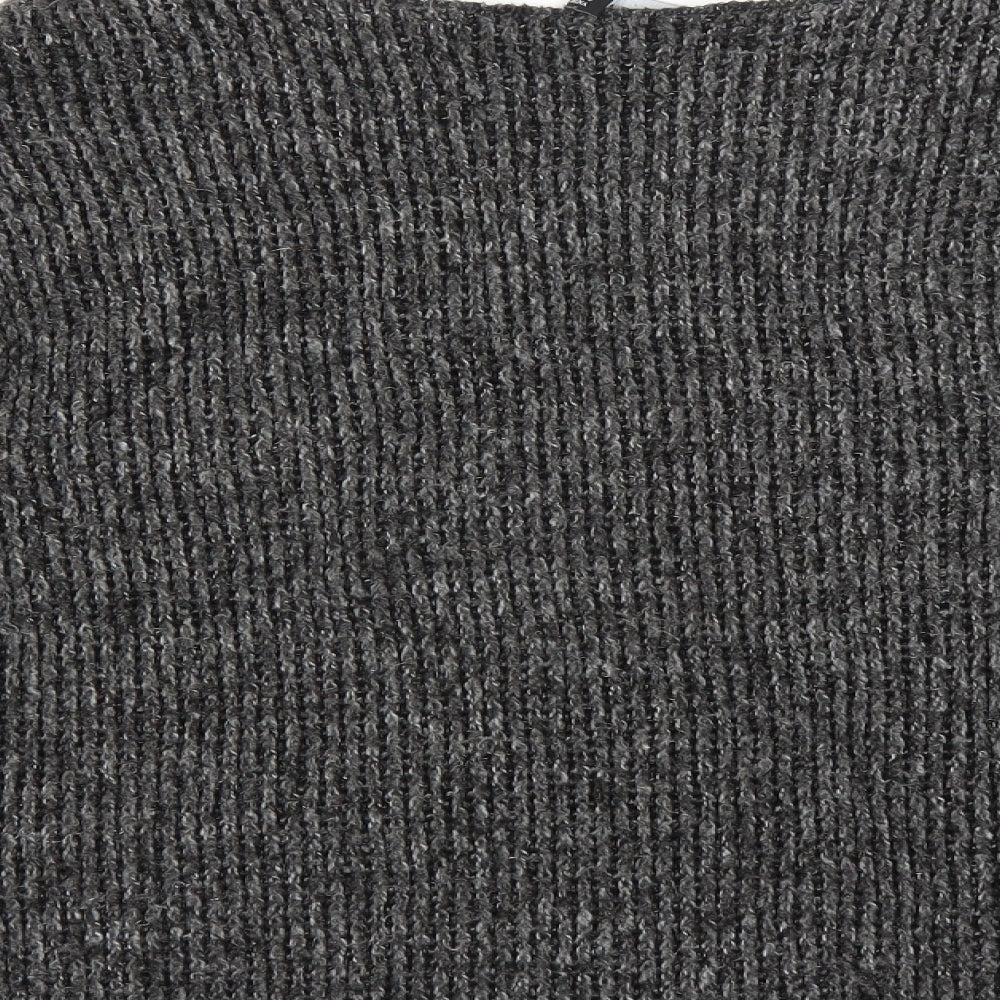 Zara Womens Grey   Pullover Jumper Size S