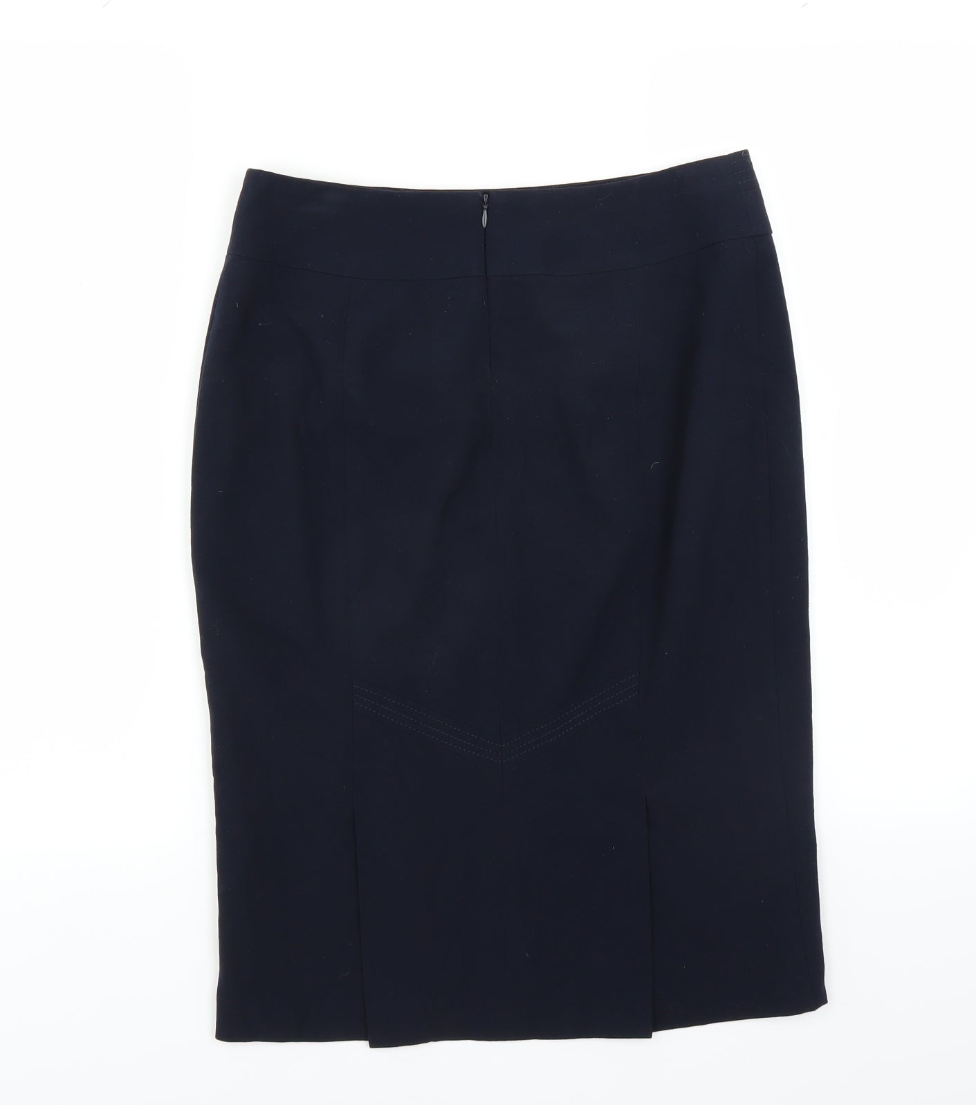 Marks and Spencer Womens Blue   Straight & Pencil Skirt Size 10