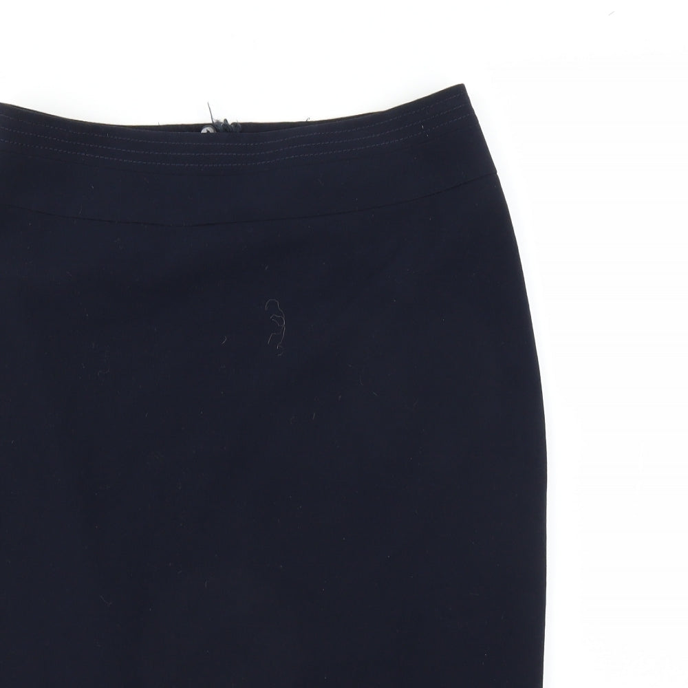 Marks and Spencer Womens Blue   Straight & Pencil Skirt Size 10