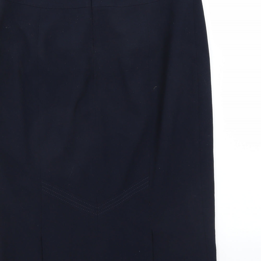 Marks and Spencer Womens Blue   Straight & Pencil Skirt Size 10