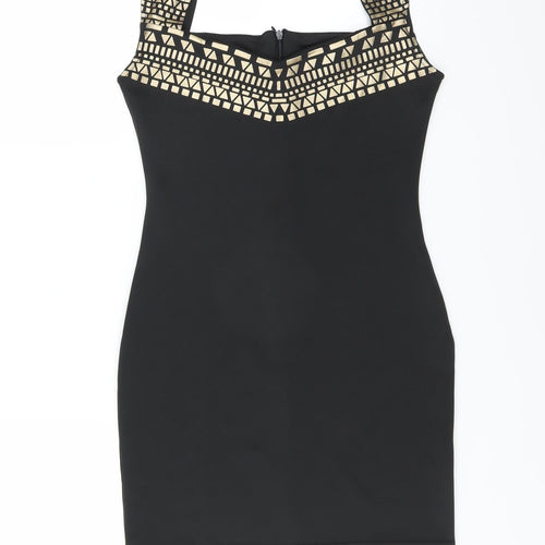 Preworn Womens Black   Bodycon  Size M