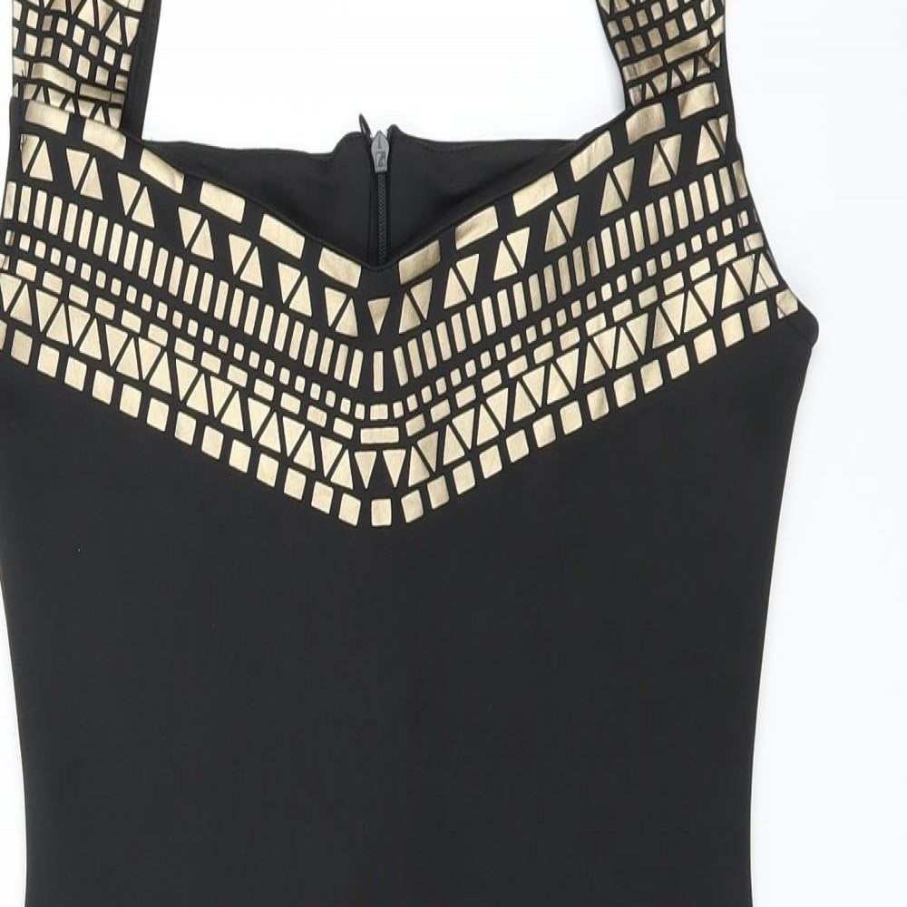 Preworn Womens Black   Bodycon  Size M