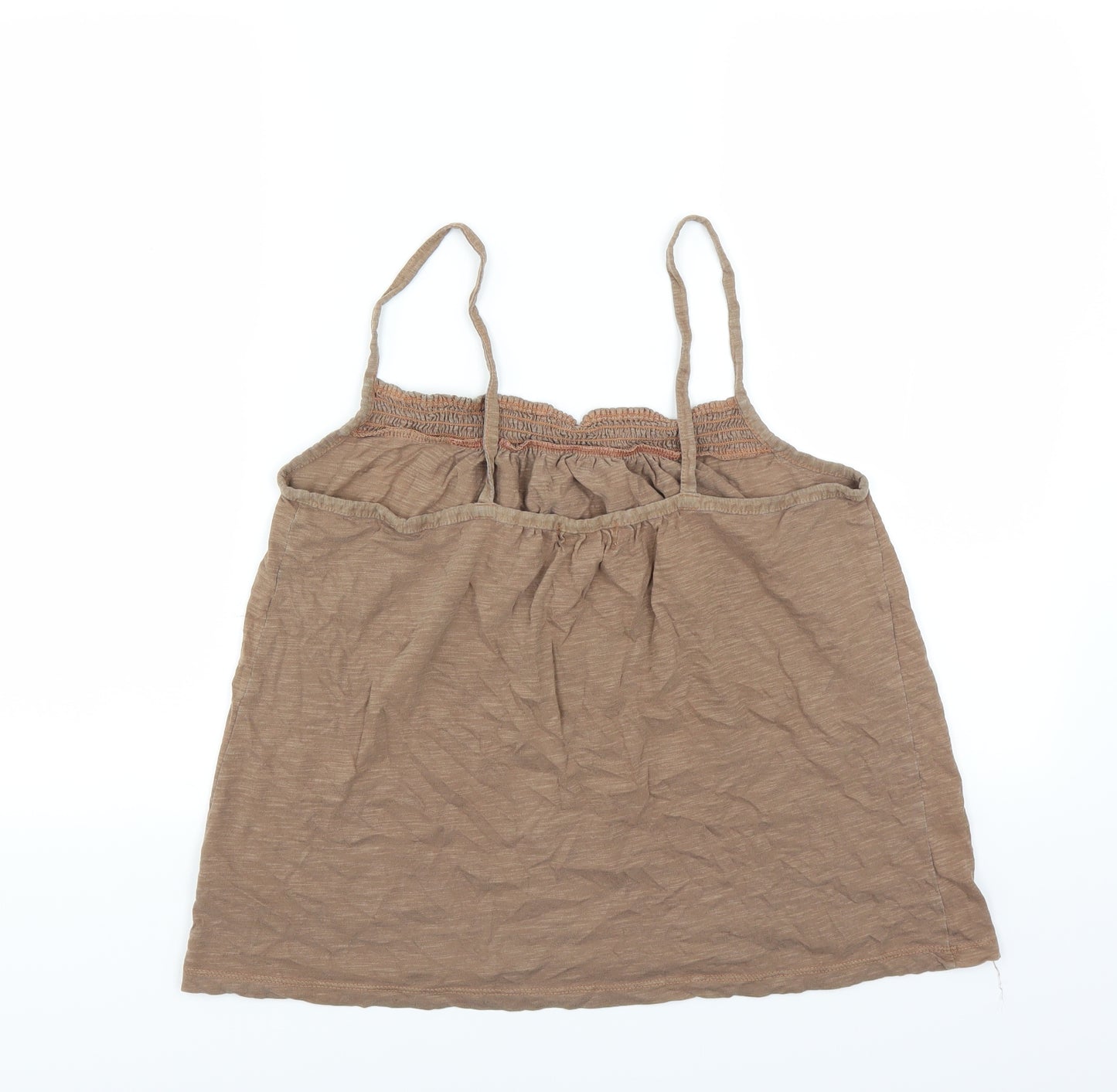 Universal Goods Womens Brown   Camisole T-Shirt Size S