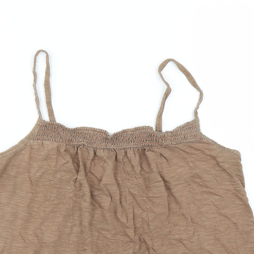 Universal Goods Womens Brown   Camisole T-Shirt Size S