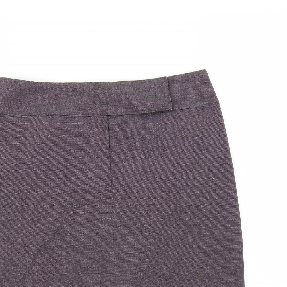 NEXT Womens Purple   Straight & Pencil Skirt Size 10
