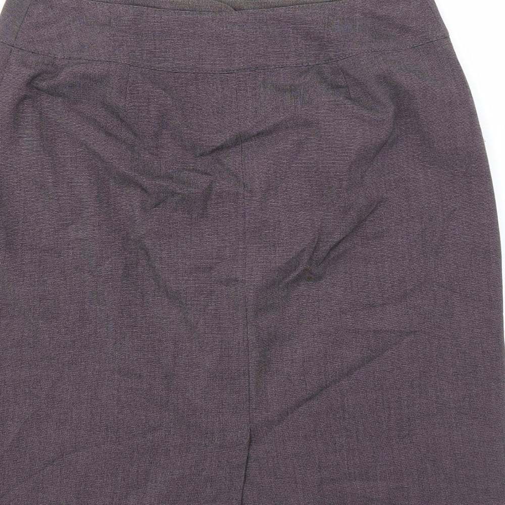 NEXT Womens Purple   Straight & Pencil Skirt Size 10