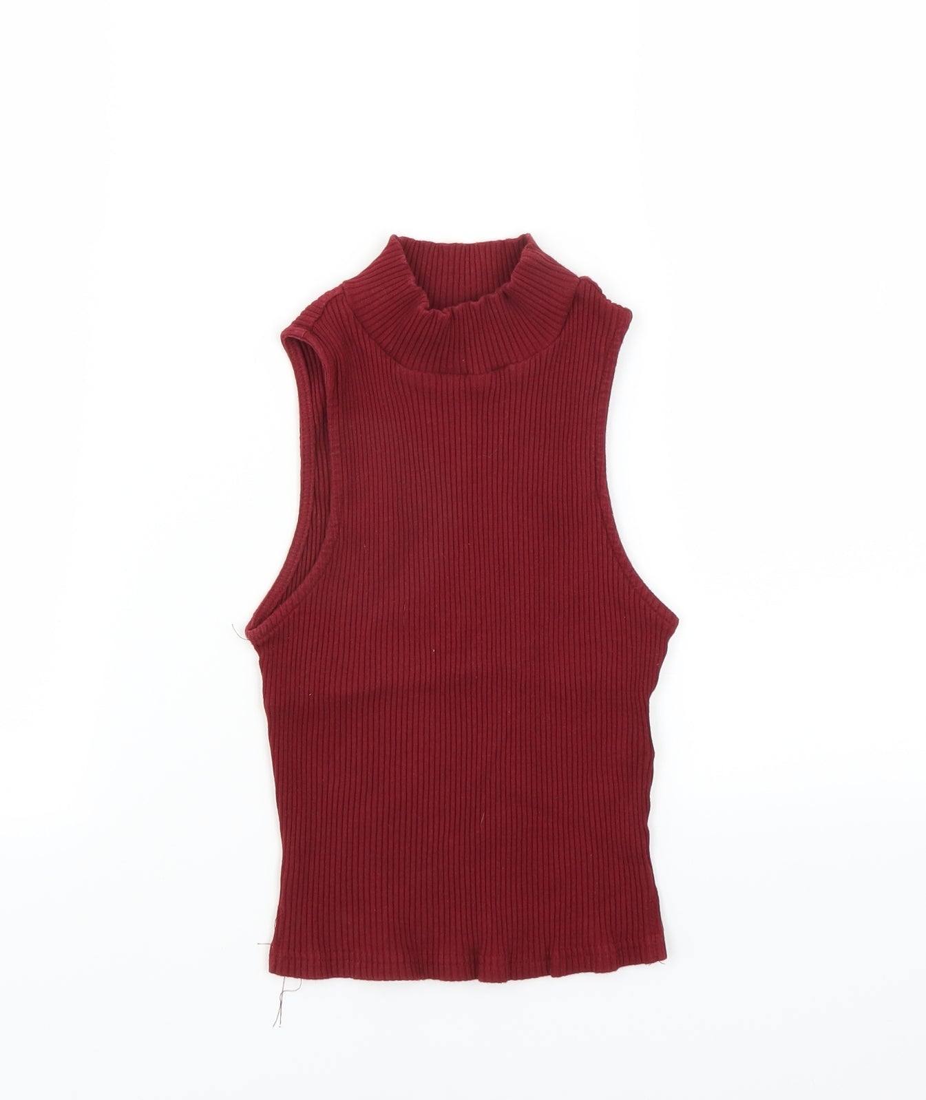 Glamorous Womens Red   Basic T-Shirt Size XS
