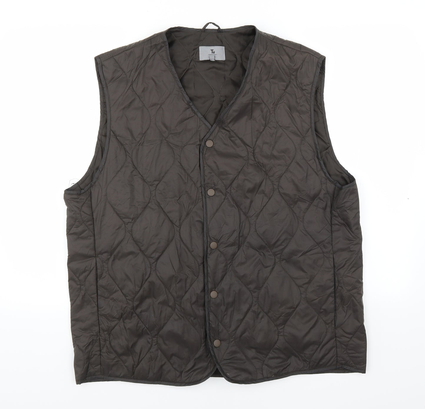 Sainsburys Mens Green   Gilet Jacket Size XL